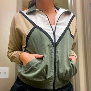 Alfred Dunner Zip Up Jacket